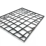 Hot Rolled Black Steel Expanded Metal Mesh 2.7 mm Thickness 2.44m Width 6m Length