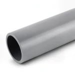 مواسير UPVC كلاس 0 مقاس 6 إنش سماكة 3.10 مم لون رمادي