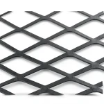 Hot Rolled Black Steel Expanded Metal Mesh Thickness 3 mm Width 2.44 m Length 6 m