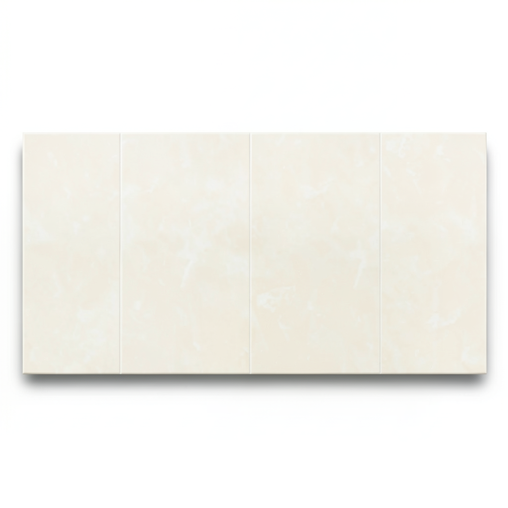 Ivory Porcelain Flooring 0.88 cm High, 120x60 cm, Ranum Model