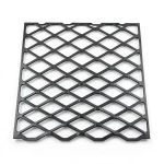 Hot Rolled Black Steel Expanded Metal Mesh Thickness 6 mm Width 2.44 m Length 6 m
