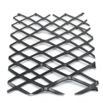 Hot Rolled Black Steel Expanded Metal Mesh Thickness 5.8 mm Width 2.44 m Length 6 m