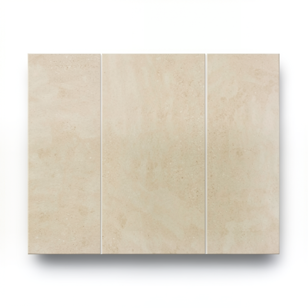بورسلان ارضيات ارتفاع 0.88 سم، 120x60 سم، لون بيج