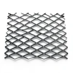 Hot Rolled Black Steel Expanded Metal Mesh Thickness 2.8 mm Width 2.44 m Length 7 m