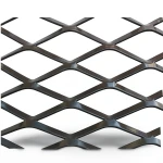 Hot Rolled Black Steel Expanded Metal Mesh Thickness 3 mm Width 2.44 m Length 7 m