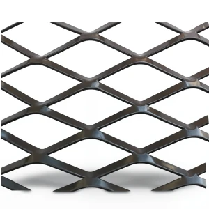 Hot Rolled Black Steel Expanded Metal Mesh Thickness 3 mm Width 2.44 m Length 7 m