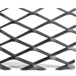 Hot Rolled Black Steel Expanded Metal Mesh Thickness 4.8 mm Width 2.44 m Length 7 m