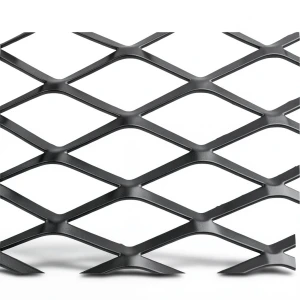 Hot Rolled Black Steel Expanded Metal Mesh Thickness 4.8 mm Width 2.44 m Length 7 m