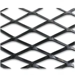 Hot Rolled Black Steel Expanded Metal Mesh Thickness 3.8 mm Width 2.44 m Length 7 m