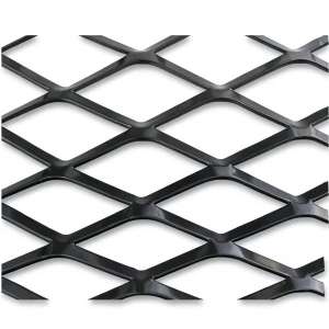 Hot Rolled Black Steel Expanded Metal Mesh Thickness 3.8 mm Width 2.44 m Length 7 m
