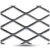 Hot Rolled Steel Expanded Metal Mesh Thickness 4.8 mm Width 1.22 M Length 3 M, Black - Image 1