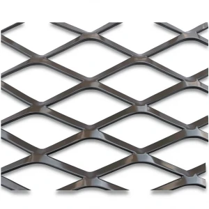 Hot Rolled Black Steel Expanded Metal Mesh Thickness 4.8 mm Width 2.44 m Length 7 m
