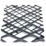 Hot Rolled (Black) Steel Expanded Metal Mesh Thickness 6 mm Width 2.44 meter Length 7 meter