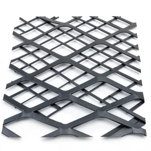 Hot Rolled (Black) Steel Expanded Metal Mesh Thickness 6 mm Width 2.44 meter Length 7 meter
