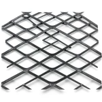 Hot Rolled Black Steel Expanded Metal Mesh Thickness 5.8 mm Width 1.22 m Length 7 m
