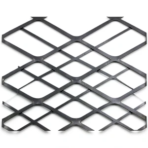 Hot Rolled Black Steel Expanded Metal Mesh Thickness 4.8 mm Width 1.22 m Length 4 m