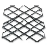 Hot Rolled Black Steel Expanded Metal Mesh Thickness 5.8 mm Width 1.22 m Length 5 m