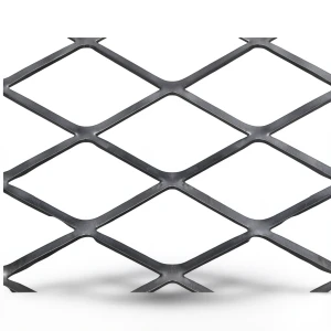 Hot Rolled Black Steel Expanded Metal Mesh Thickness 4.8 mm Width 1.22 m Length 5 m
