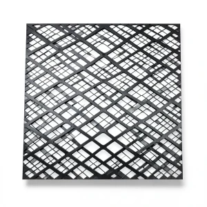 Hot Rolled Black Steel Expanded Metal Mesh Thickness 5.8 mm Width 1.22 m Length 6 m