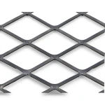 Hot Rolled Black Steel Expanded Metal Mesh Thickness 6 mm Width 1.22 M Length 3 M