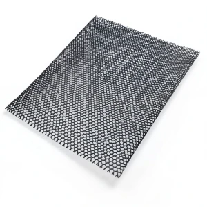 Hot Rolled Steel Expanded Metal Mesh Thickness 4.8 mm Width 1.22 m Length 7 m, Black