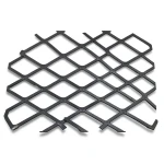 Hot Rolled Black Steel Expanded Metal Mesh Thickness 5.8 mm Width 1.22 m Length 2 m