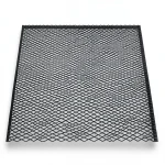 Hot Rolled Black Steel Expanded Metal Mesh Thickness 6 mm Width 1.22 M Length 3 M