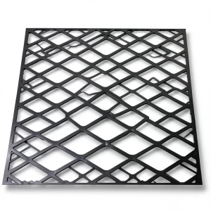 Hot Rolled Black Steel Expanded Metal Mesh Thickness 5.8 mm Width 1.22 m Length 3 m