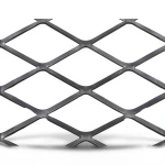 Hot Rolled Black Steel Expanded Metal Mesh Thickness 6 mm Width 1.22 m Length 6 m
