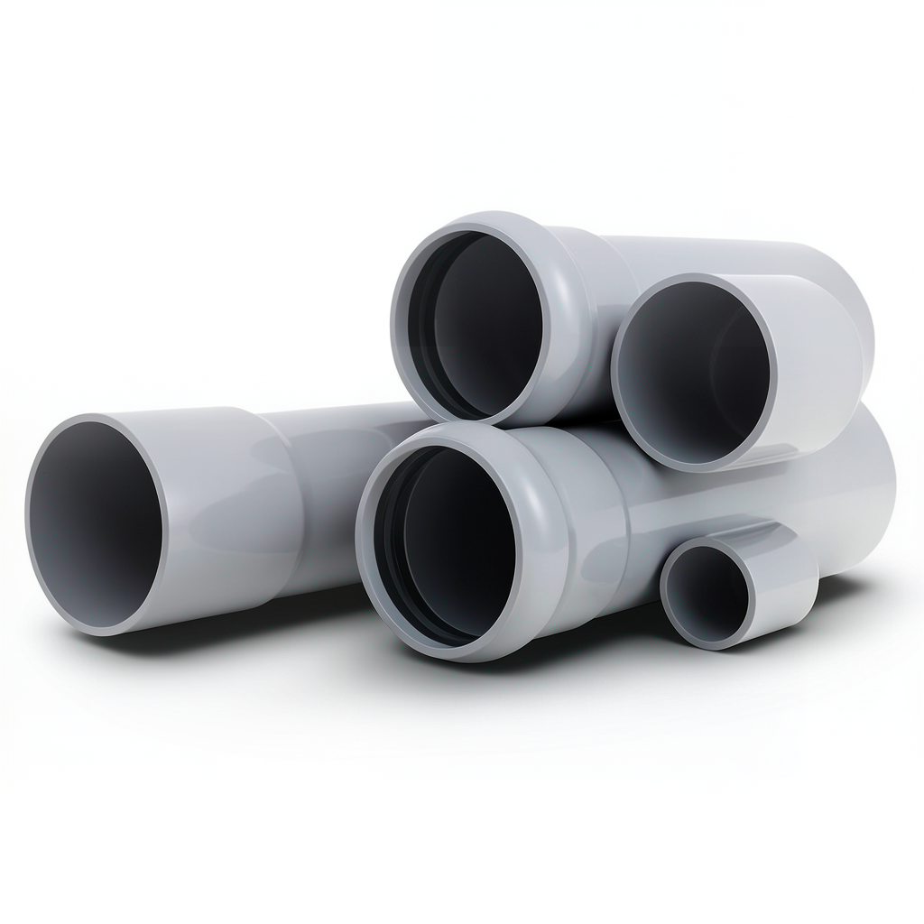 UPVC Pipes Nominal Pressure 16 Bar Outer Diameter 315 mm Thickness 23.4 mm Gray