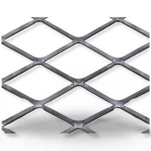 Hot Rolled Black Steel Expanded Metal Mesh Thickness 6 mm Width 1.22 M Length 4 meter