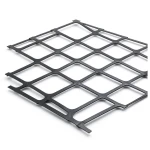 Hot Rolled Black Steel Expanded Metal Mesh Thickness 6 mm Width 1.22 m Length 5 m
