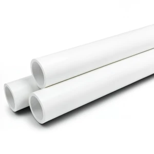 مواسير UPVC ضغط 10 بار قطر خارجي 90 مم سمك 4.3 مم لون أبيض