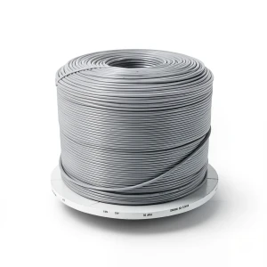 لفة سلك امريكي 16 AWG نحاس مجدول 600 فولت عزل PVC رمادي 2500 قدم | شركة الفنار