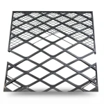 Hot Rolled Black Steel Expanded Metal Mesh Thickness 6 mm Width 1.22 M Length 7 M