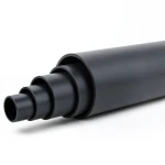 مواسير بلاستيك HDPE ضغط 3.1 بار PE 80 قطر خارجي 560 مم SDR 33 لون أسود