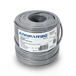 سلك امريكي 14 AWG نحاس مجدول معزول PVC رمادي 600 فولت 2500 قدم | شركة الفنار