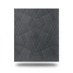Italian Geometric Wallpaper 10m x 0.73m Dark Grey, Model Z90003