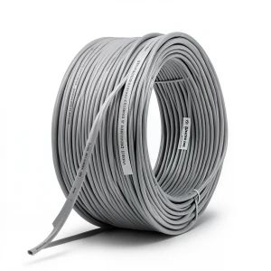 سلك امريكي 10 AWG نحاس مجدول معزول PVC رمادي، 600 فولت، طول 500 قدم | شركة الفنار