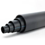 مواسير بلاستيك HDPE ضغط 4 بار PE 80 قطر خارجي 315 مم SDR 26 لون أسود