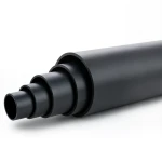أنابيب بلاستيك HDPE ضغط 4 بار PE 80 قطر خارجي 355 مم SDR 26 لون أسود
