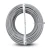 6 AWG Stranded Copper American Wire 600V PVC Insulation Gray 500 ft | Al Fanar - Image 1