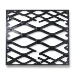 Hot Rolled Black Steel Expanded Metal Mesh Bahri 2.8 mm Thickness 1.22 m Width 1 m Length