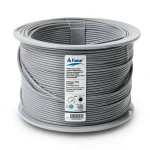 سلك امريكي 14 AWG نحاس مجدول معزول PVC رمادي 600 فولت 2500 قدم | شركة الفنار