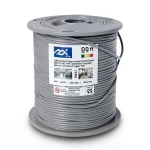 سلك امريكي 3 AWG نحاس مجدول معزول PVC رمادي 600 فولت طول 500 قدم | شركة الفنار