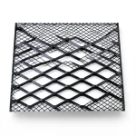Hot Rolled Black Steel Expanded Metal Mesh Bahri 1.4 mm Thickness 1.22x2 m