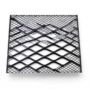 Hot Rolled Black Steel Expanded Metal Mesh Bahri 1.4 mm Thickness 1.22x2 m