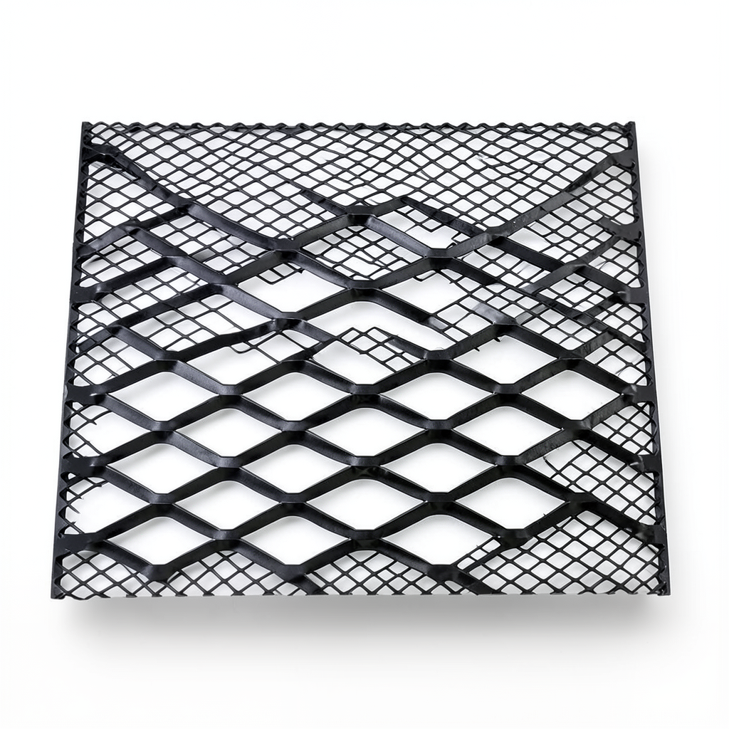 Hot Rolled Black Steel Expanded Metal Mesh Bahri 1.4 mm Thickness 1.22x2 m
