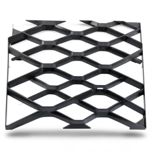 Hot Rolled Black Steel Expanded Metal Mesh Bahri 1.8 mm Thickness 1.22m Width 2m Length