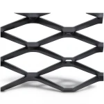 Hot Rolled Black Steel Expanded Metal Mesh Bahri 2 mm Thickness 1.22m Width 2m Length